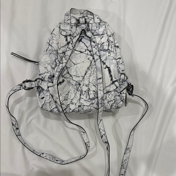 Marble Pattern Backpack - Picture 2 of 4